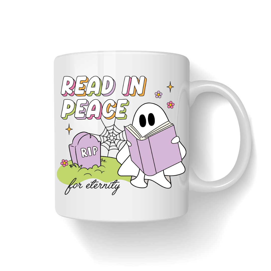 Tazza in ceramica 300 ml - Read in Peace For Eternity
