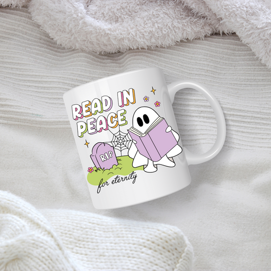 Tazza in ceramica 300 ml - Read in Peace For Eternity