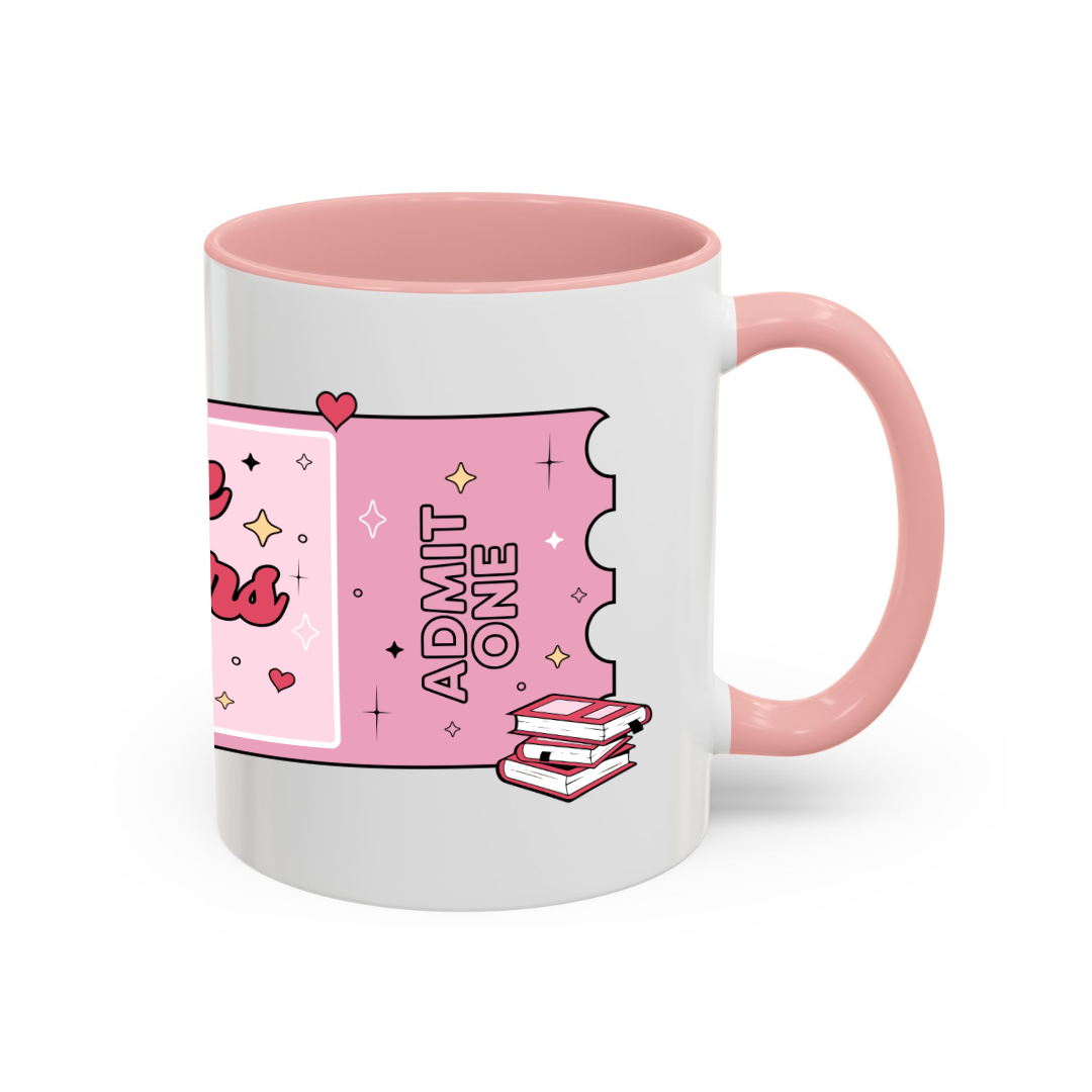 Tazza in ceramica 300 ml - Book Lover Club Ticket