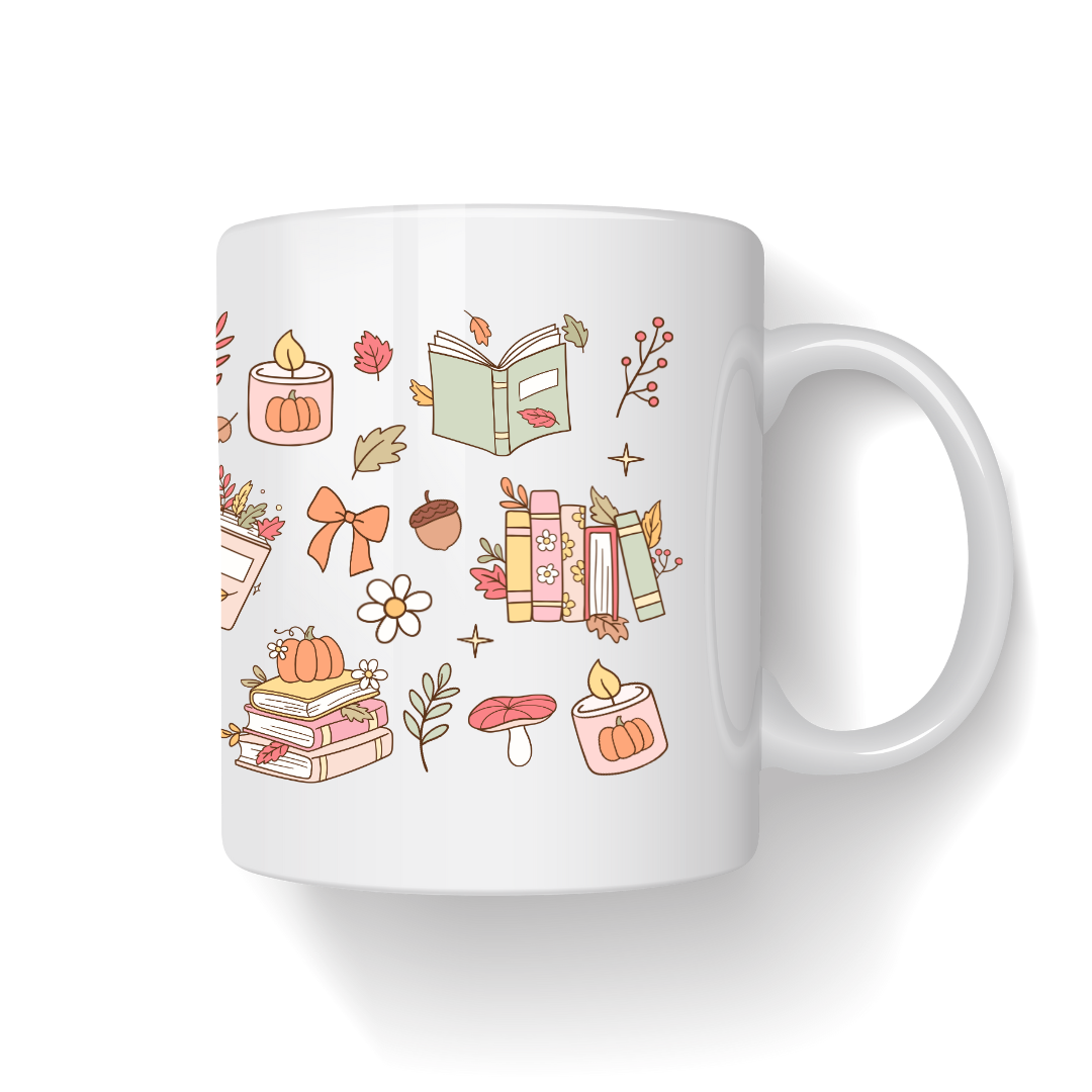 Ceramic mug 300 ml - Autumn Addicted