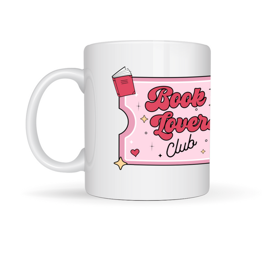 Tazza in ceramica 300 ml - Book Lover Club Ticket