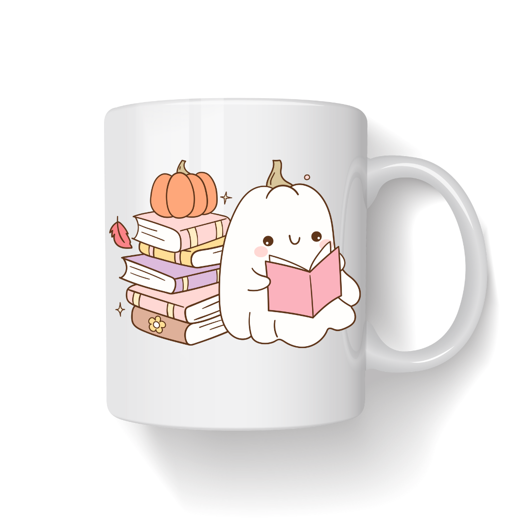 Ceramic mug 300 ml - Ghost Reader