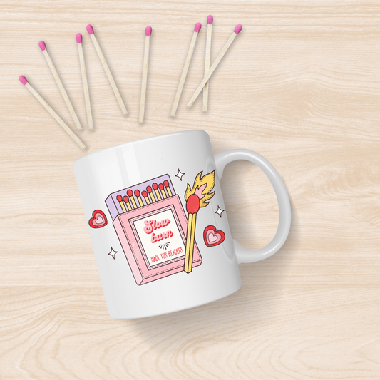 Tazza in ceramica 300 ml - Slow Burn Made For Readers