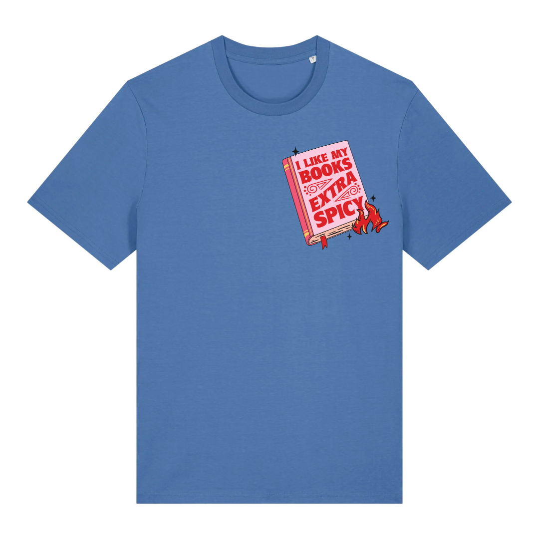 I Like My Books Extra Spicy T-Shirt