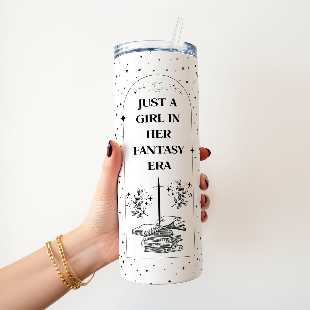 Tumbler 600 ml - Just a Girl in Her Fantasy Era