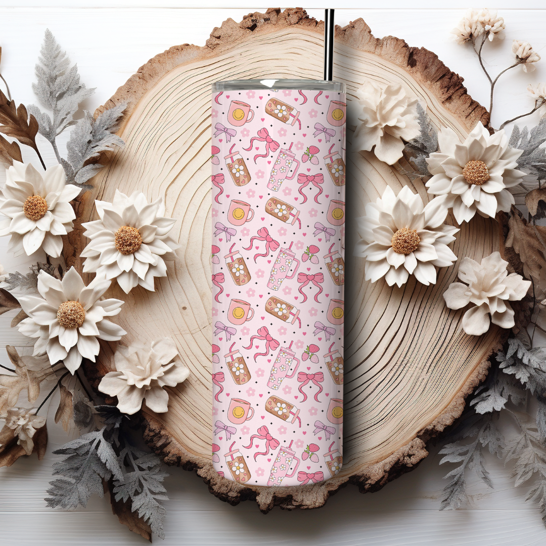 Tumbler 600 ml - Coquette & Smile