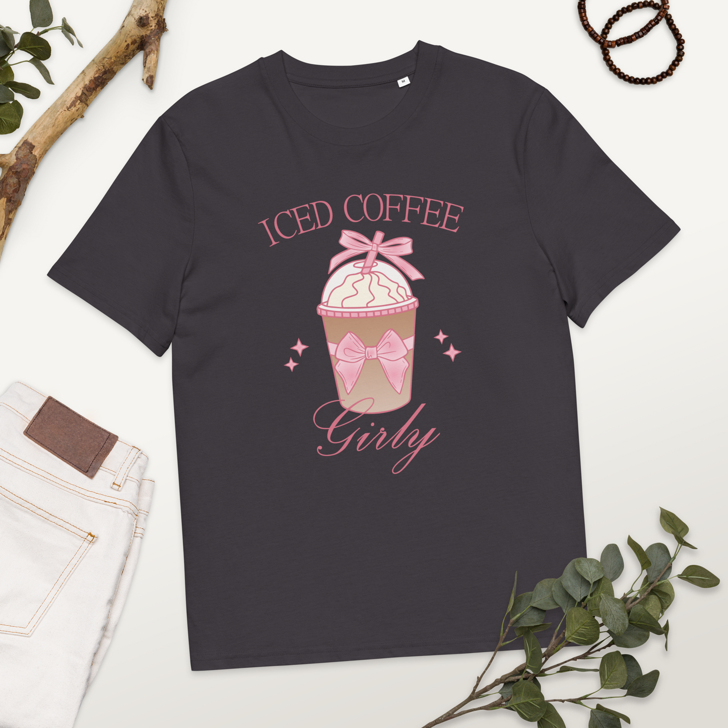 T-Shirt Iced Coffee Girl