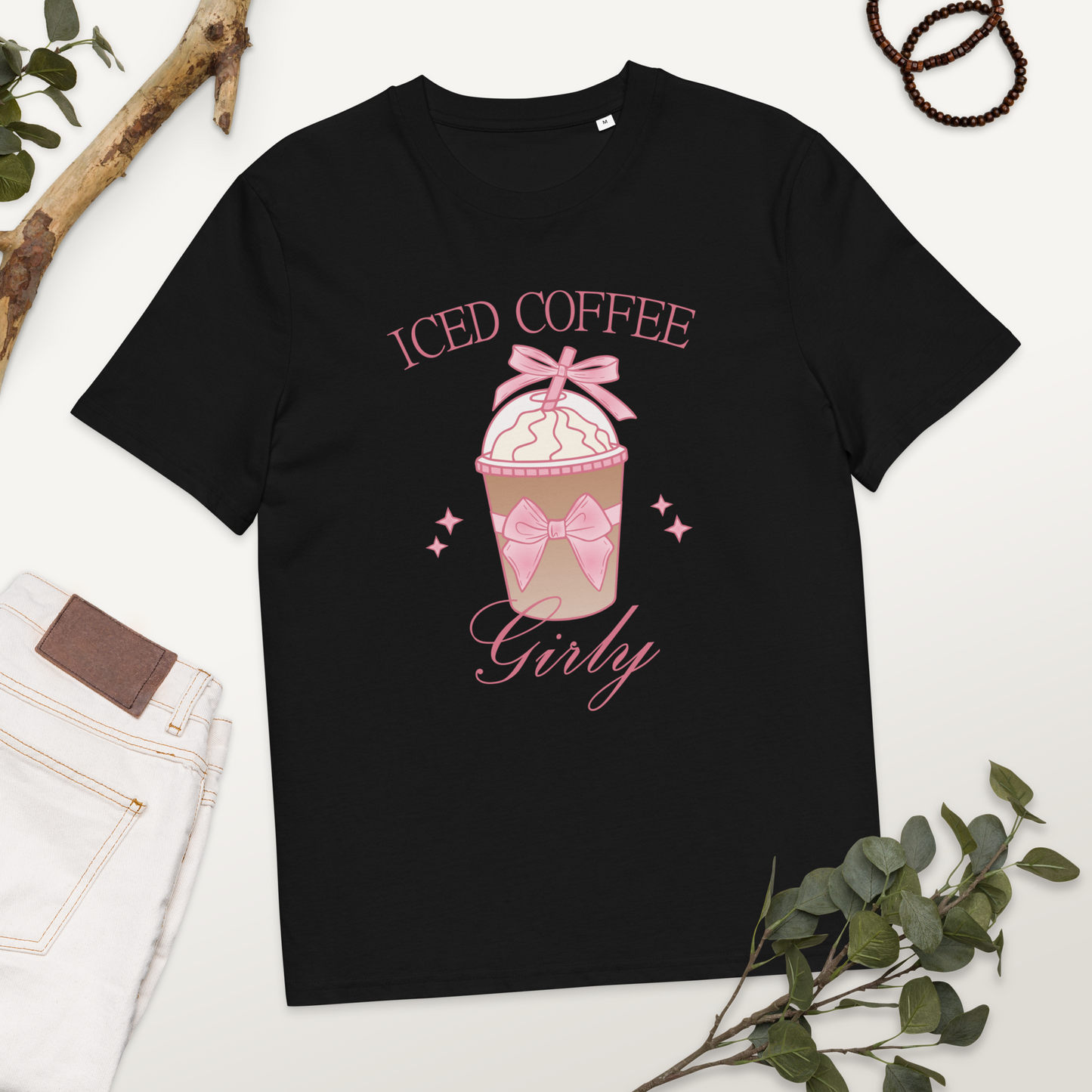 T-Shirt Iced Coffee Girl