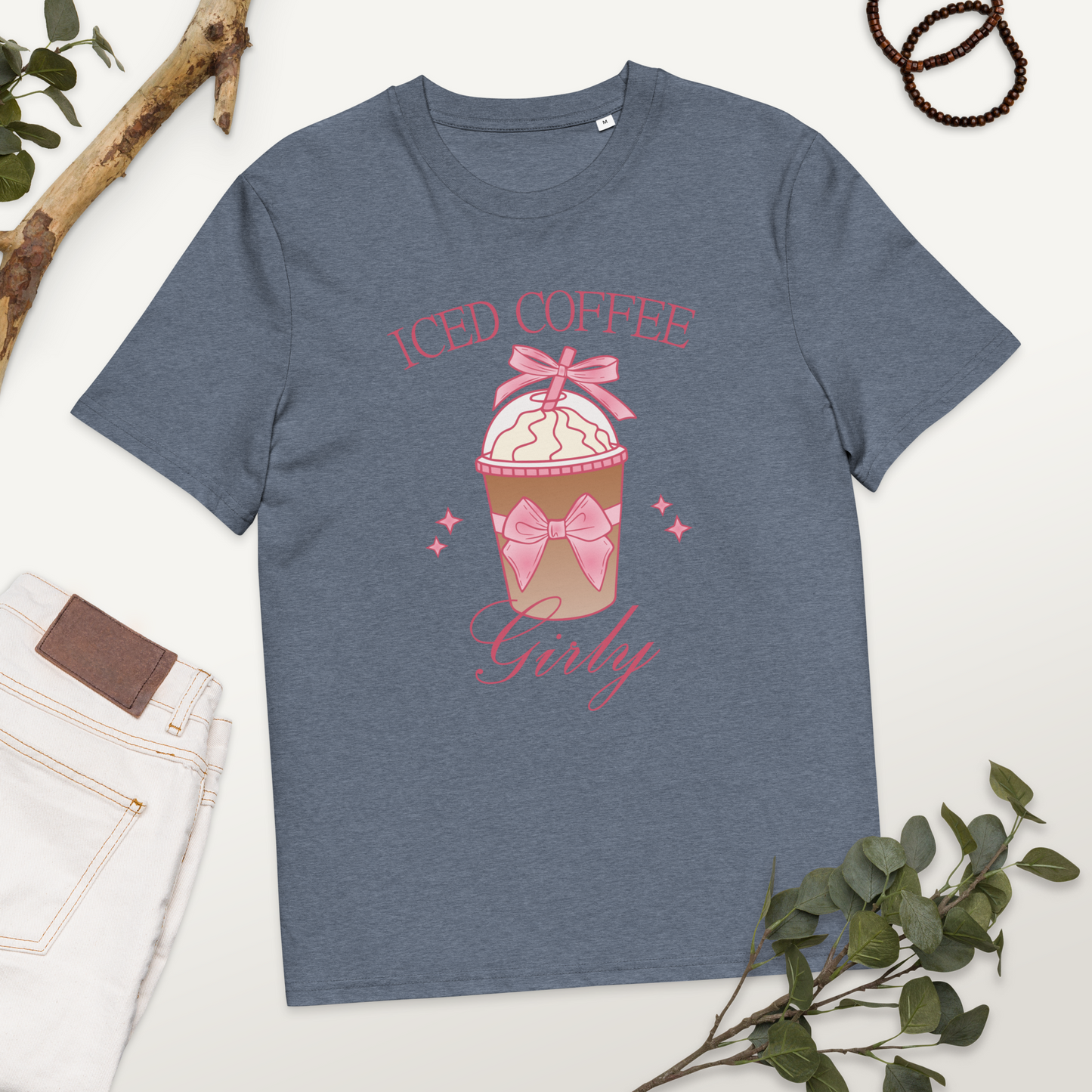 T-Shirt Iced Coffee Girl