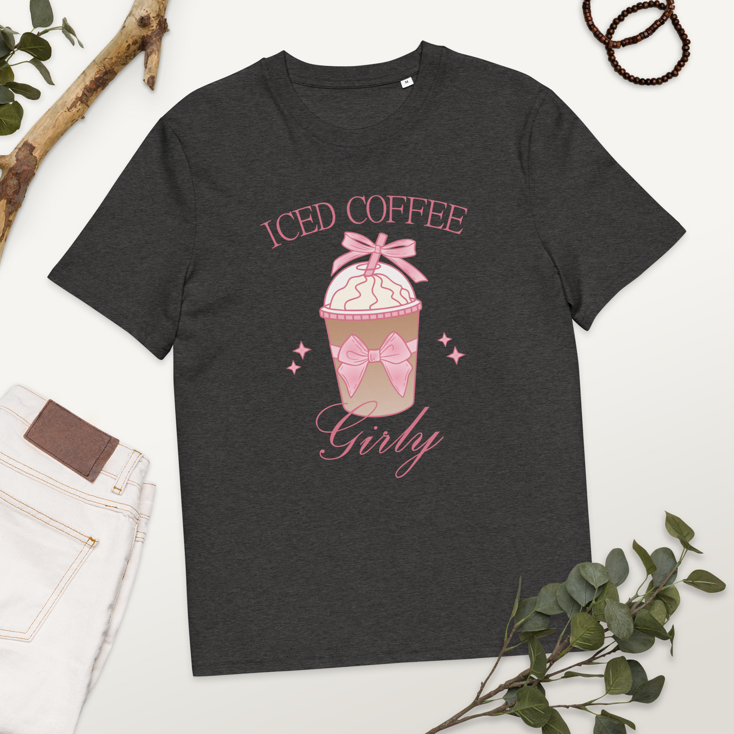 T-Shirt Iced Coffee Girl