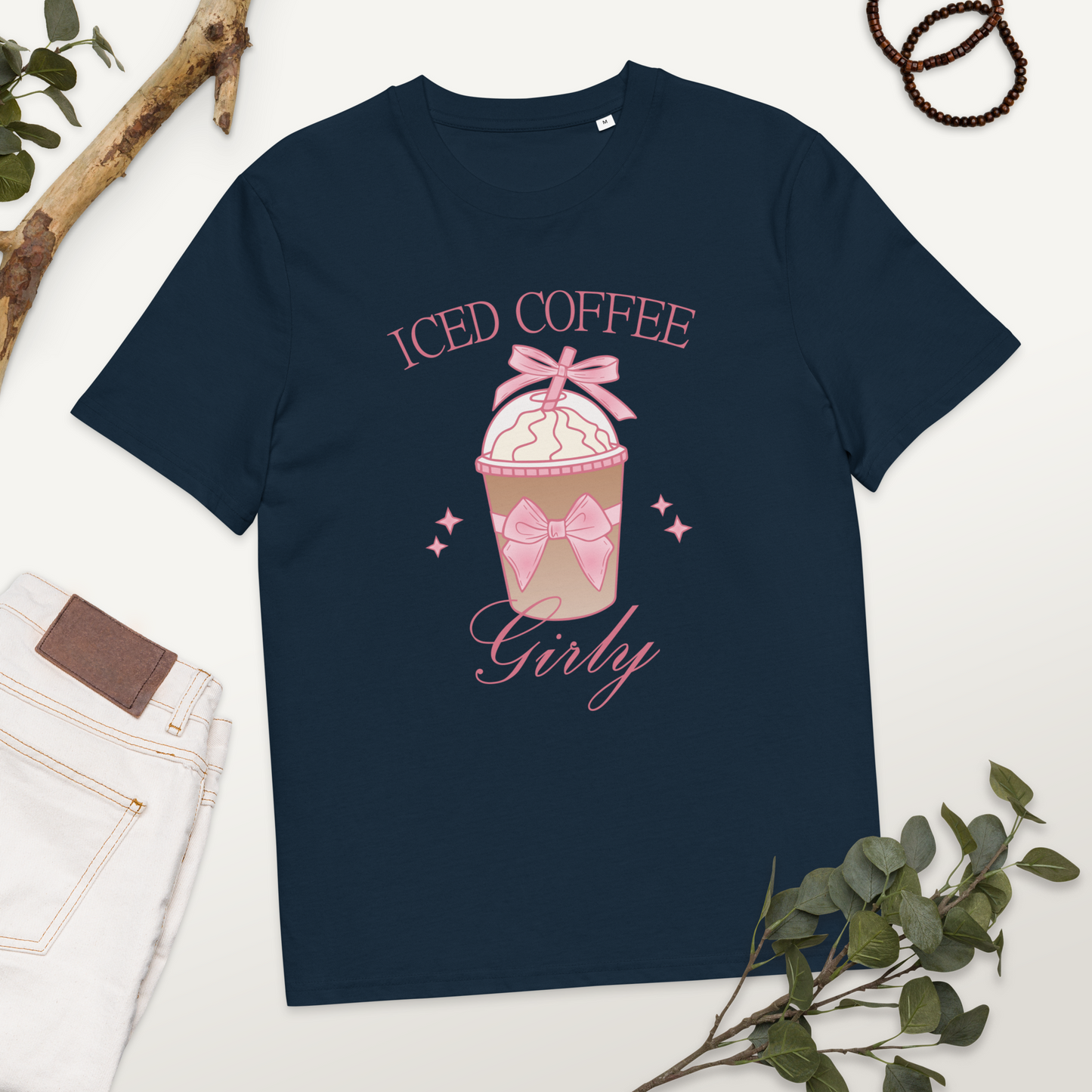 T-Shirt Iced Coffee Girl
