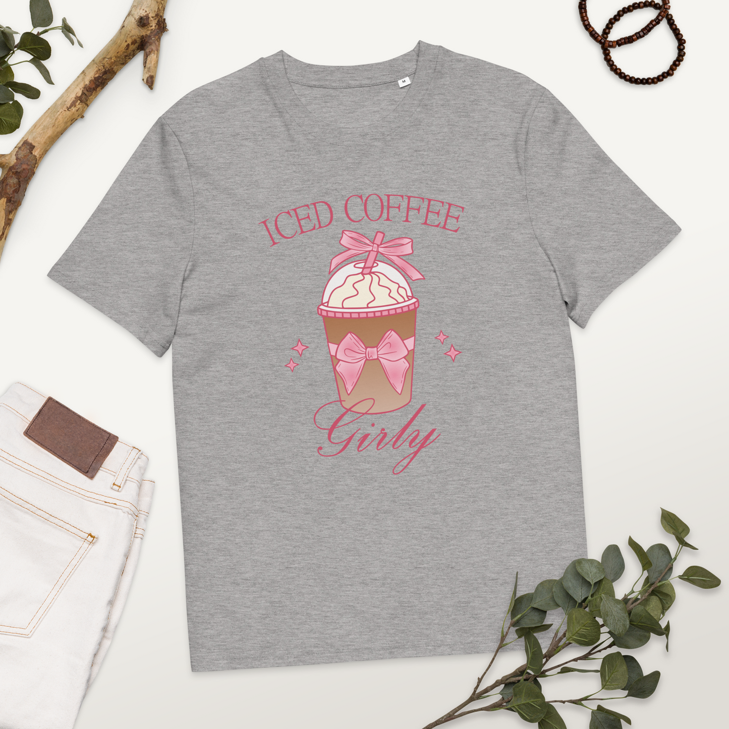 T-Shirt Iced Coffee Girl