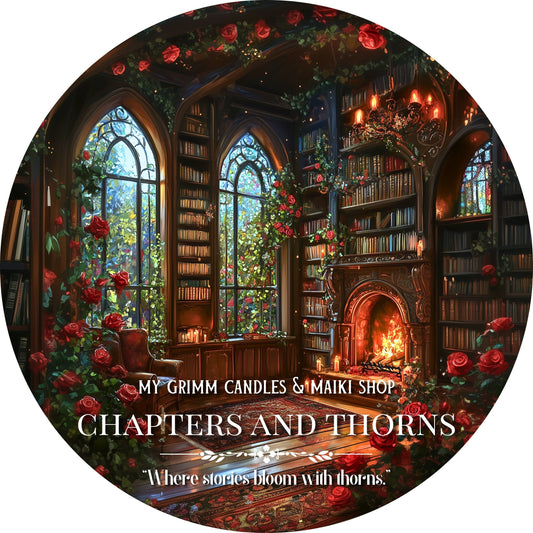 THE CHAPTERS AND THORNS CANDLE