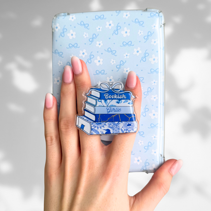 Pop Grip - Blue Bookish Girlie