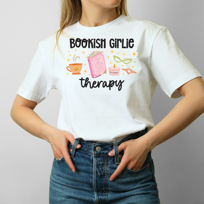 Bookish Girlie Therapy T-Shirt