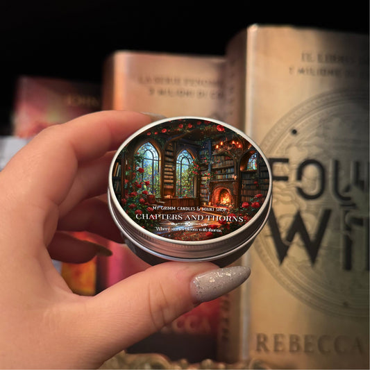 THE CHAPTERS AND THORNS CANDLE