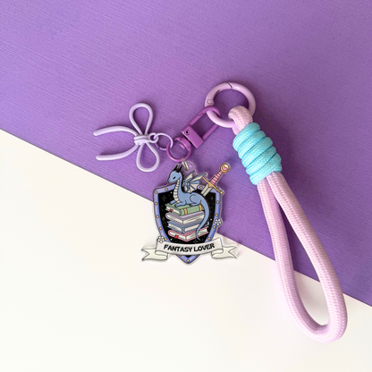 Bookish Keychain