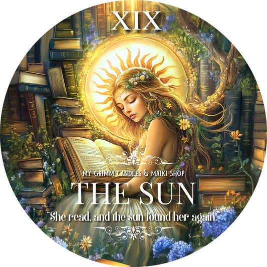 THE SUN TAROT CANDLE