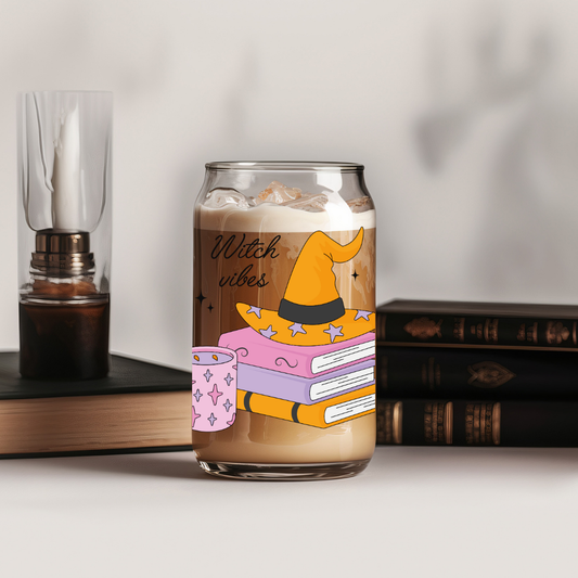 Glass Cup 500 ml - Witchy Vibes