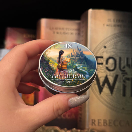 THE HERMIT TAROT CANDLE