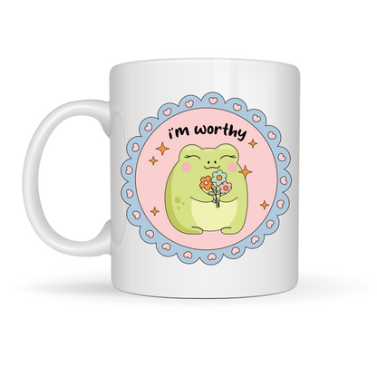 Ceramic mug 300 ml - I'm Worthy