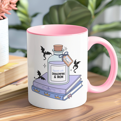 Ceramic mug 300 ml - Dragon Fire & Iron