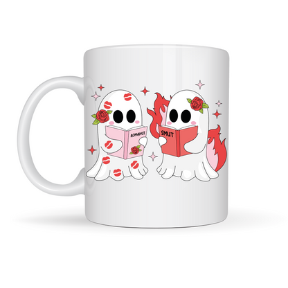 Ceramic mug 300 ml - Romance & Smut Ghost