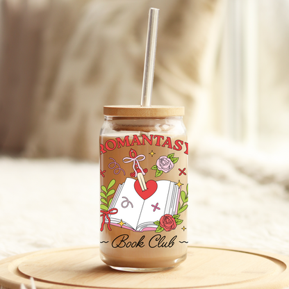 Glass Cup 500 ml - Romantasy Book