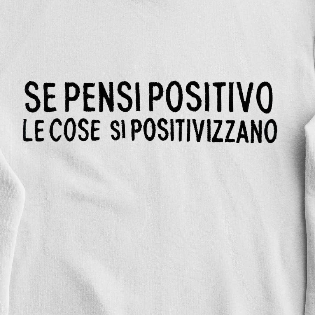 Felpa GOG - Se pensi positivo