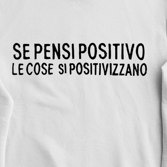 Felpa GOG - Se pensi positivo