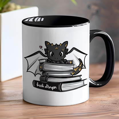 Ceramic mug 300 ml - Cute Dragon