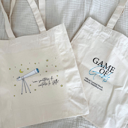 Tote Bag GOG - Non smettere di contare le stelle - Official Licensed Merch