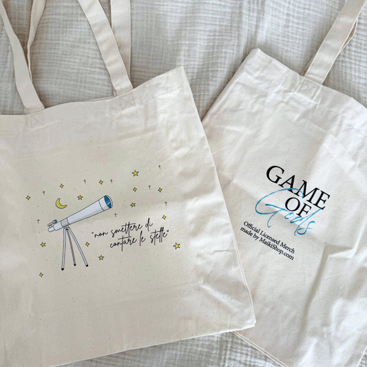 Tote Bag GOG - Non smettere di contare le stelle - Official Licensed Merch