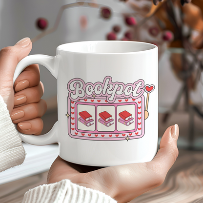 Ceramic mug 300 ml - Bookpot