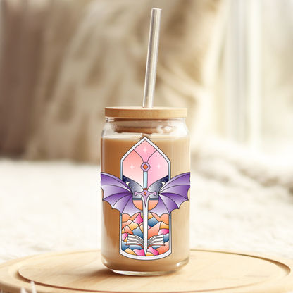 Glass Cup 500 ml - Fantasy Stained Glass