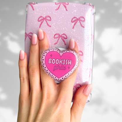 Pop Grip - Bookish Girlie Heart