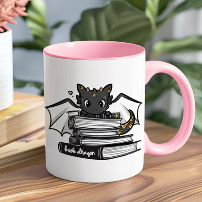 Ceramic mug 300 ml - Cute Dragon
