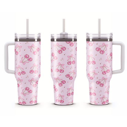 Travel Mug 1200 ml - Disco Cherry