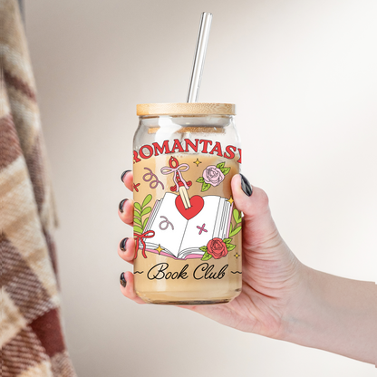 Glass Cup 500 ml - Romantasy Book