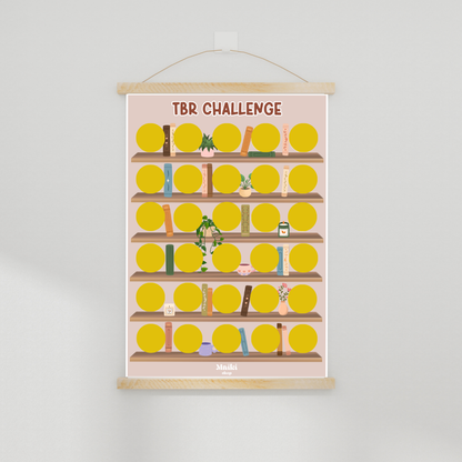 TBR Challenge Scratchboard