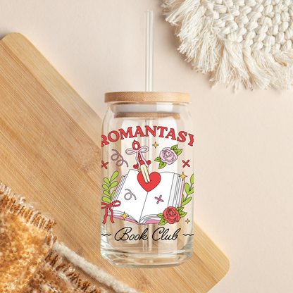 Glass Cup 500 ml - Romantasy Book