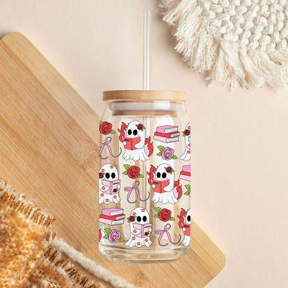 Glass Cup 500 ml - Romance &amp; Smut Ghost