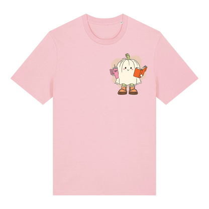 T-Shirt Pumpkin Ghost Reader