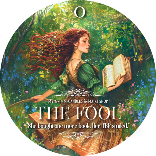 THE FOOL TAROT CANDLE