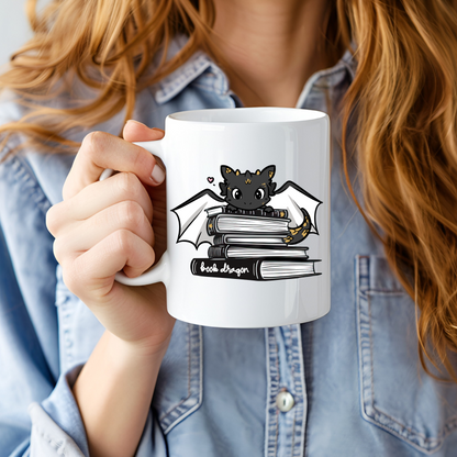Ceramic mug 300 ml - Cute Dragon