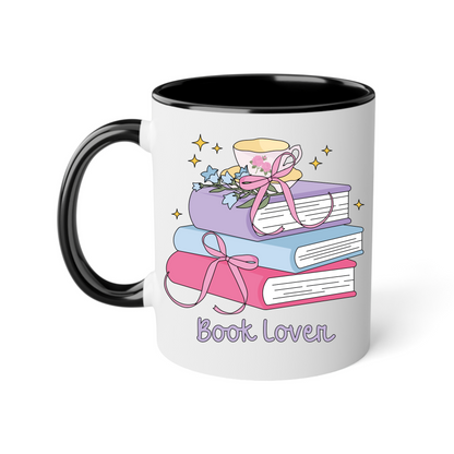 Ceramic mug 300 ml - Book & Tea