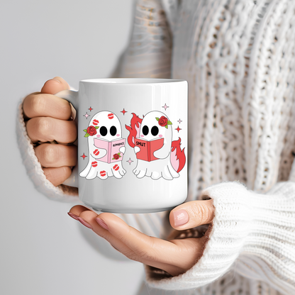 Ceramic mug 300 ml - Romance & Smut Ghost