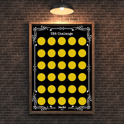 TBR Challenge Scratchboard