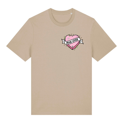 T-Shirt Book Lover Heart