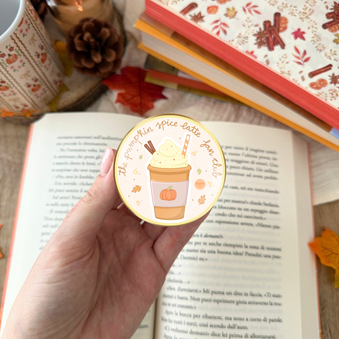 Candle Pumpkin Spicy Latte Fan Club